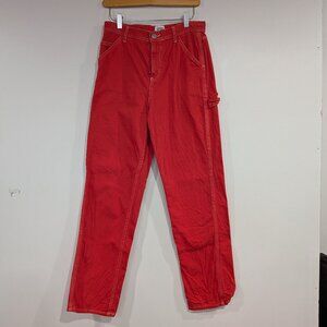 Urban Outfitters BDG Carpenter Jeans Red Size 26 Waist